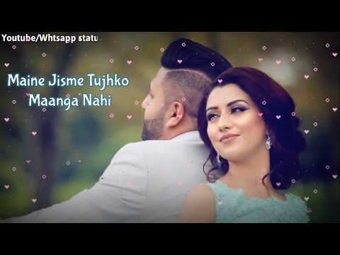 Whatsupp Status Video_mujhe khone ke baad ek din tum mujhe yaad karoge